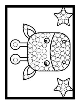 ANIMALS DOT MARKERS Book for Kids Ages 4 - 8: With Animals Coloring Pages  BONUS by Leolele Press