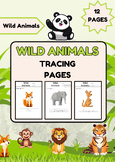 Wild Animals Tracing Adventure for Kids