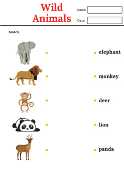 wild animals worksheets pdf by pdf printables worksheets activities