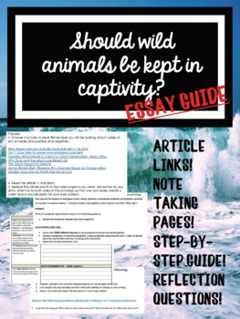 write an essay on animals in captivity