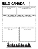 Wild Canada Viewing Sheet - Physical Regions of Canada