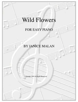 Preview of Wild Flowers - Piano solo