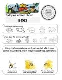 Wild Kratts Flight of the Pollinators Bees Worksheet
