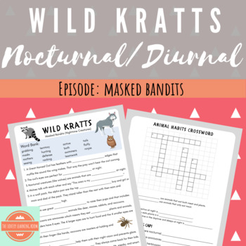 Wild Kratts -- Nocturnal/Diurnal -- Masked Bandits by Lovely Learning Room