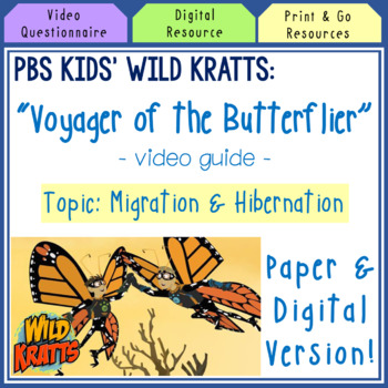 Preview of Wild Kratts: Voyage of the Butterflier l Monarch Migration and Hibernation