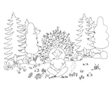 Wild Mindfulness Calming Coloring Page