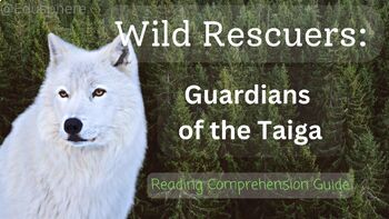 Preview of Wild Rescuers: Guardians of the Taiga | PRINTABLE Reading Response Journal