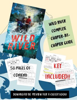 Preview of Wild River - Chapter By Chapter Book Club Guiding Questions + KEY