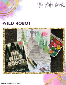 Let's learn to glitter Robot drawing and coloring for kids