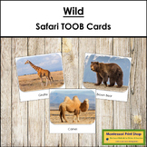 Wild Safari TOOB Cards - Montessori