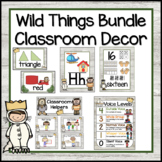 Wild Things Classroom Decor Bundle