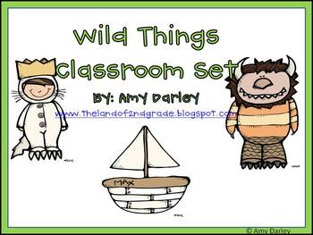 Preview of Wild Things Classroom Set