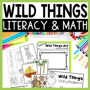 Preview of Where the Wild Things Are Activities - Reading Response, Writing, Crafts & More!
