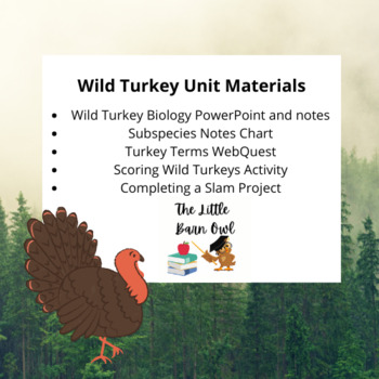 Preview of Wild Turkey Unit Materials