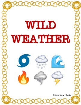 Preview of Wild Weather Project Based Learning