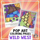 Wild West - Rodeo -  Interactive Coloring Sheets