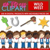 Wild West Rodeo Clip Art (Digital Use Ok!)