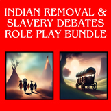 Antebellum Era Indian Removal and Slavery Debates Role Pla