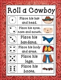 Wild West Roll and Draw a Cowboy (2 games in 1)