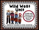Wild West Math and Literacy Unit