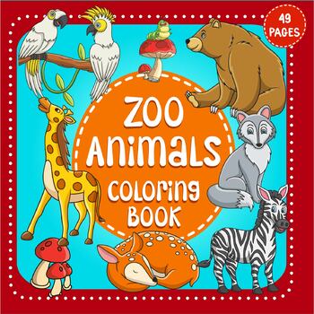 Zoo Animal Coloring Teaching Resources | TPT