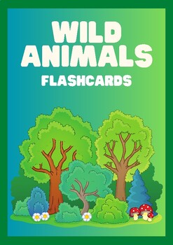 Preview of Wild animals flashcards