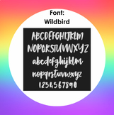 Wildbird Font