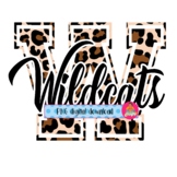 Wildcats png Mascot digital download sublimation