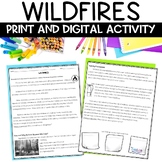 Wildfires Reading Passages and Worksheets