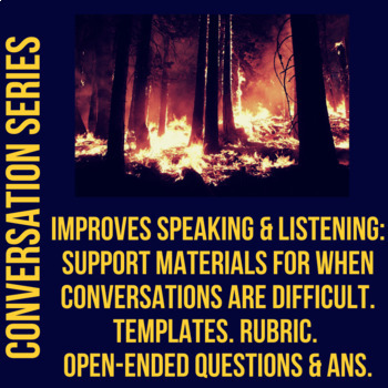 Preview of Wildfires & Climate Change - Global Warming - Listen, Short Ans., Conversation