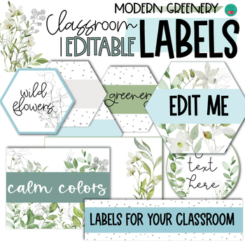 Label Templates (Calm Colours) by MissSerenade