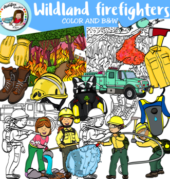 wildland firefighter graphics