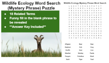 problem solving on the wildlife refuge worksheet answer key