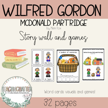 Preview of Wilfred-Gordon-McDonald-Partridge-activities