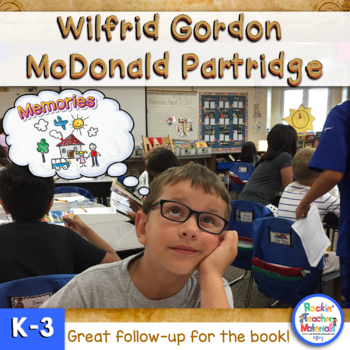 Preview of Wilfrid Gordon McDonald Partridge Writing Organizer