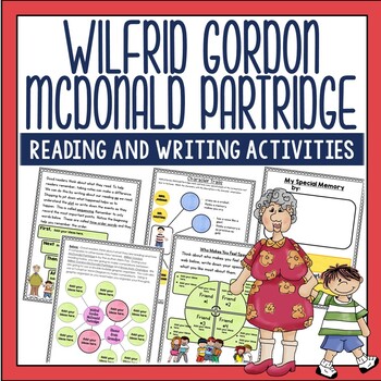 Preview of Wilfrid Gordon McDonald Partridge by Mem Fox Activities 