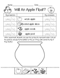 Will An Apple Float Apple Unit Apple Worksheet