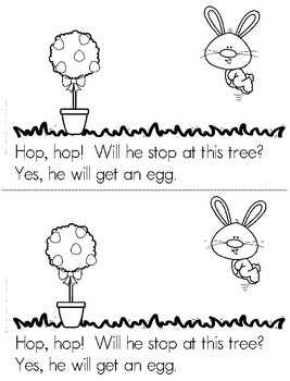 Will Bunny Stop? - Easter - Spring Emergent Reader by A Pea in a ...