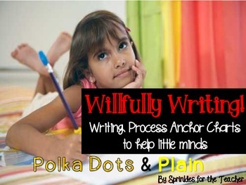 Preview of Willfully Writing Process Anchor Charts