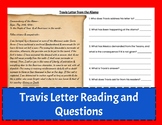 William B Travis Letter Reading and Questions