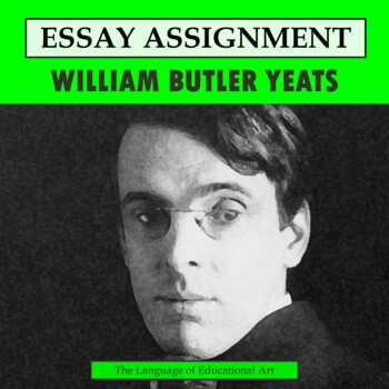 Preview of William Butler Yeats Research Organizer & Paper Assignment — AP ELA — CCSS
