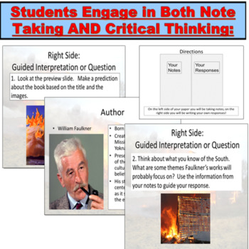 Barn Burning By William Faulkner By Powerpoint Guru Tpt