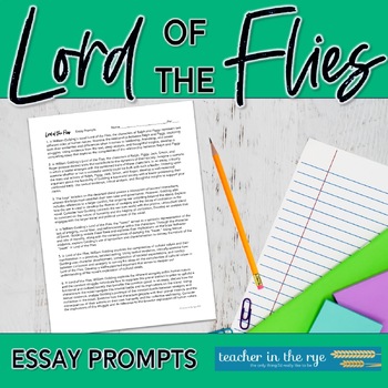 lord of the flies essay prompts pdf