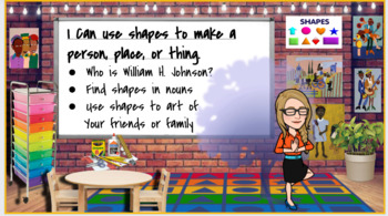 Preview of William H. Johnson Elearning Lesson and Virtual Classroom