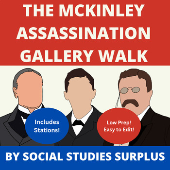 Preview of William McKinley Assassination: Gallery Walk/Stations Activity
