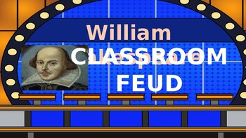 Preview of William Shakespeare -Classroom Feud