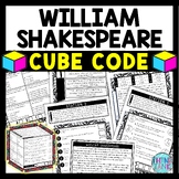 William Shakespeare Cube Stations - Reading Comprehension 