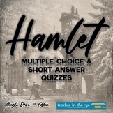 William Shakespeare's Hamlet All Acts Multiple Choice Quiz