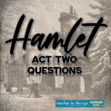 William Shakespeare's Hamlet Comprehension & Analysis Read