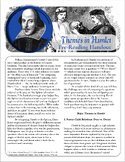 Shakespeare's Hamlet | Pre-Reading Handout on Major Themes